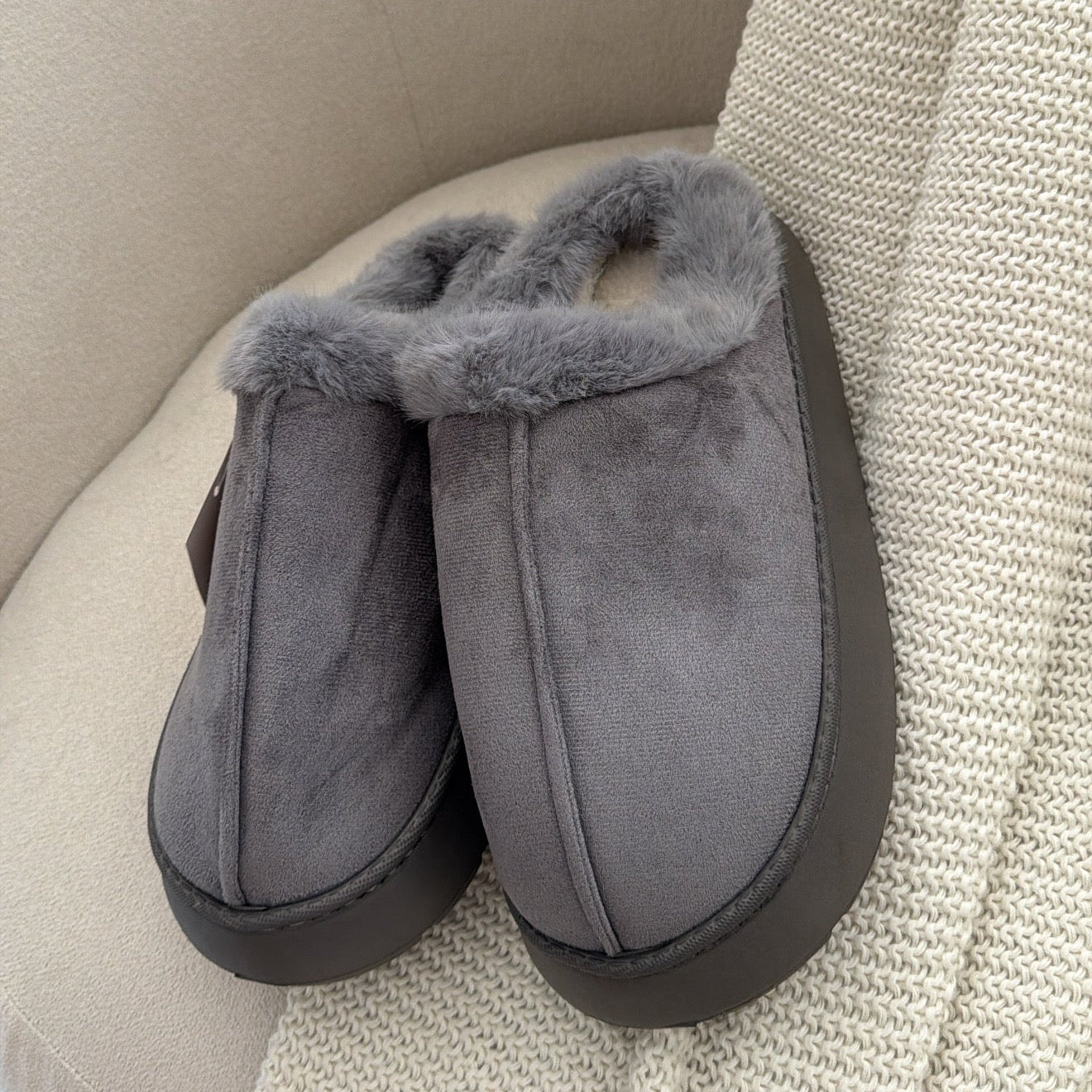 Pantuflas Margot Taupe