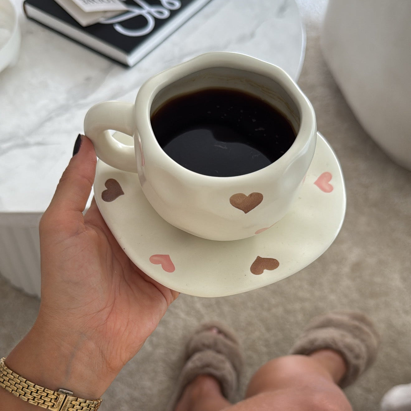 TAZA CORAZONES