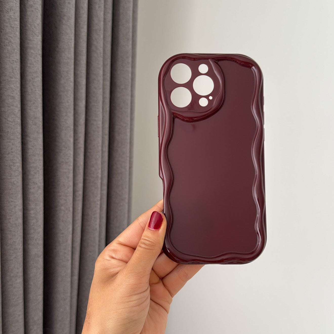 Curvy Burgundy