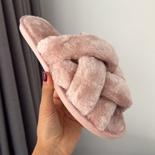 PANTUFLAS COZY ROSSÉ