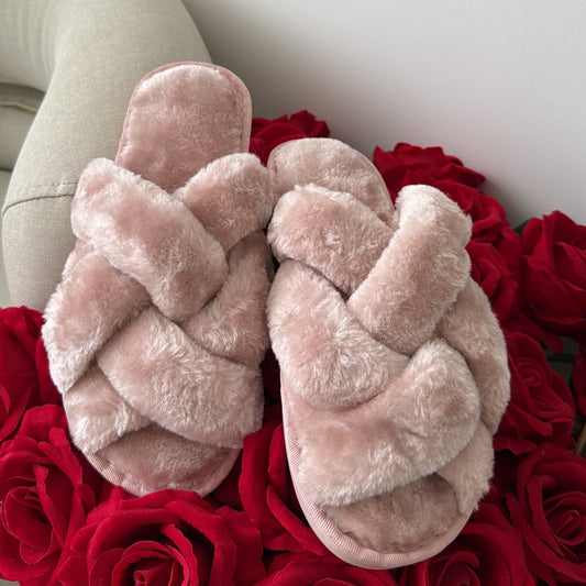 PANTUFLAS COZY ROSSÉ