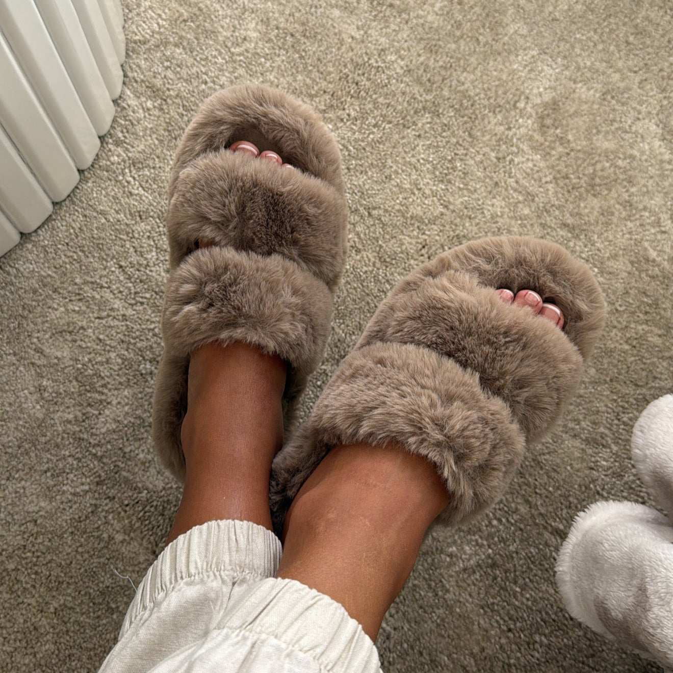 PANTUFLA LUCIANA CAFE