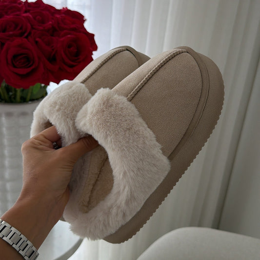 Pantuflas Margot Vainilla