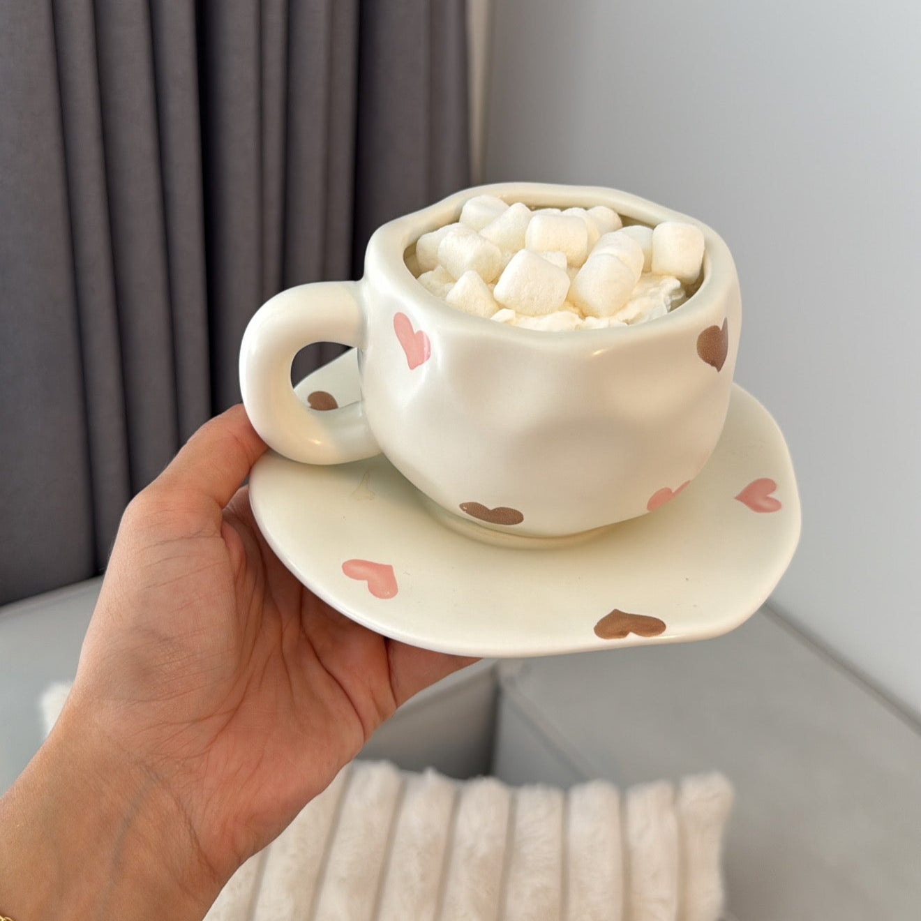 TAZA CORAZONES