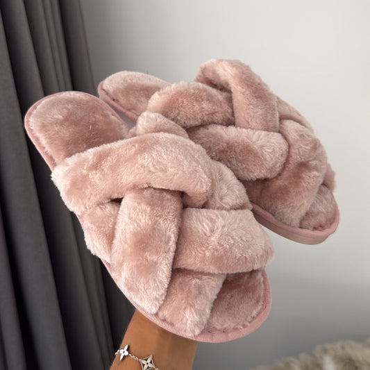 Pantuflas Cozy Rossé
