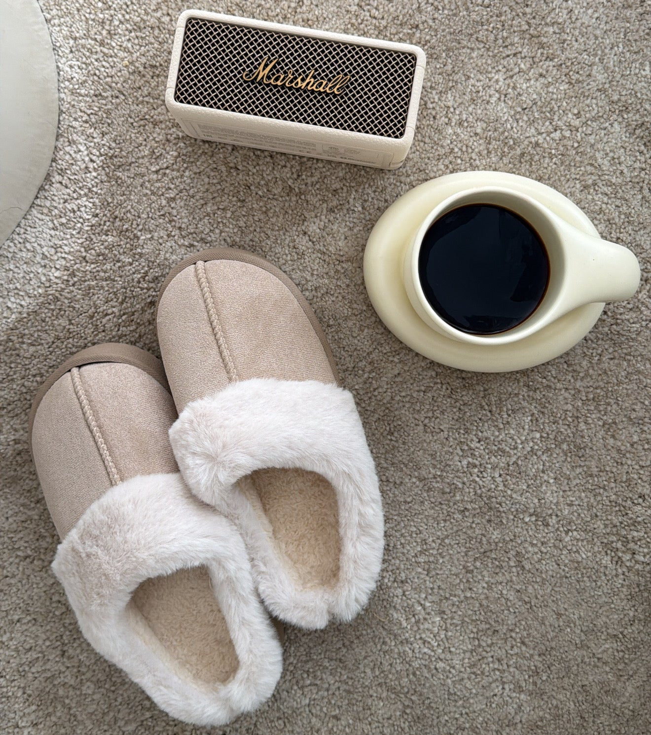 Pantuflas Margot Vainilla