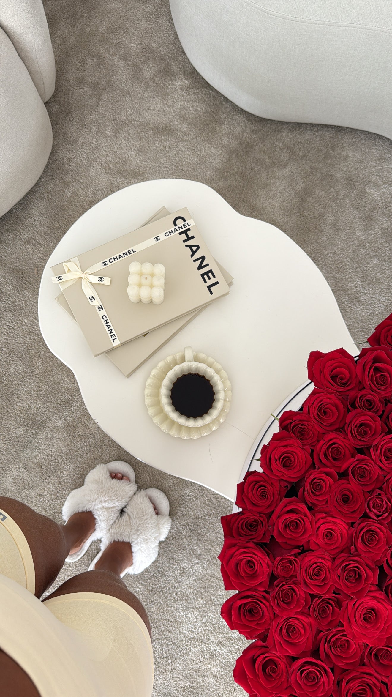 Pantuflas Clásicas Nieve