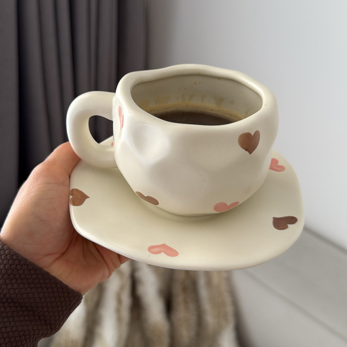 TAZA CORAZONES