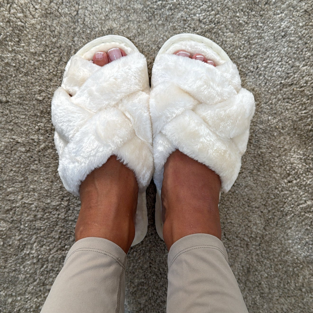 PANTUFLAS COZY PERLA