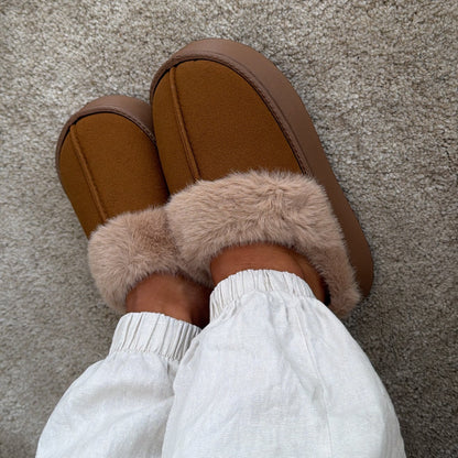 Pantuflas Margot Mocca