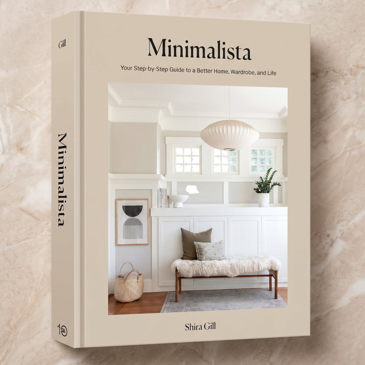 Libro Minimalista Crema