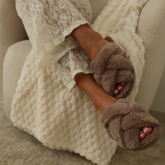 PANTUFLAS COZY COCOA