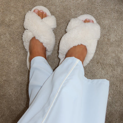 Pantuflas Clásicas Nieve
