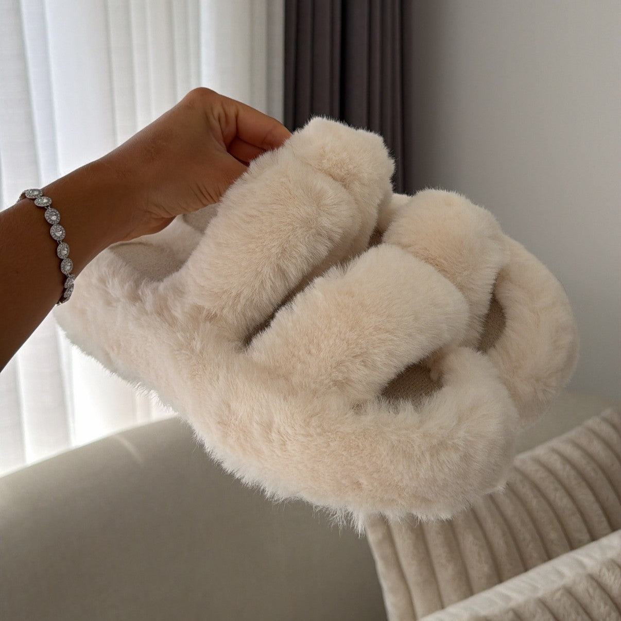 Pantuflas Luciana Milk